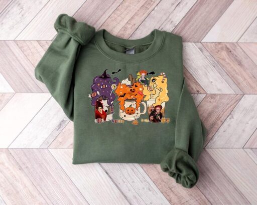 Hocus Pocus Coffee Sweatshirt, Hocus Pocus Sweatshirt, Cute Halloween Gift