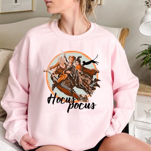 Retro Hocus Pocus Sweatshirt, Sanderson Sweatshirt, Halloween Gift For Family