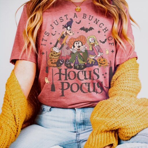 Three Witches Squad Hocus Halloween SweatShirt, Mickey Sanderson Sisters Shirt, Halloween Shirt