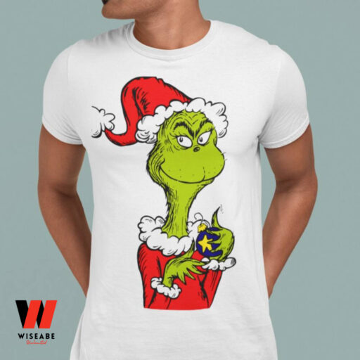 The Grinch Face Christmas Shirt, Disney Christmas Grinch shirt, Christmas Gift