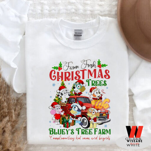 Bluey And Friend Christmas Tree Sweatshirt