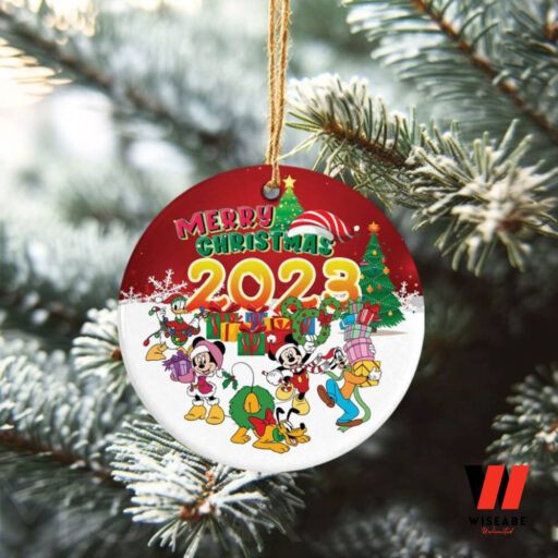 Mickey Friends Christmas Ornament, Disneyland Ornament