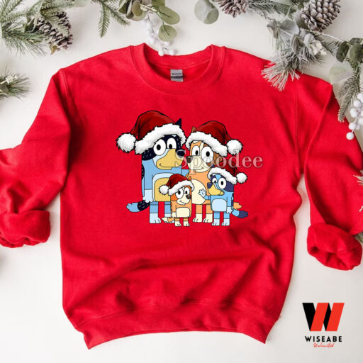 Bluey Christmas Matching Family Sweatshirt, Bluey Sweatshirt