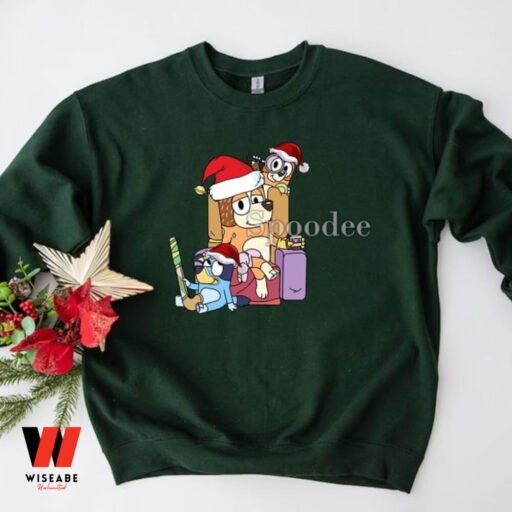 Bluey Family Christmas Sweatshirt, Bluey Fans Gift