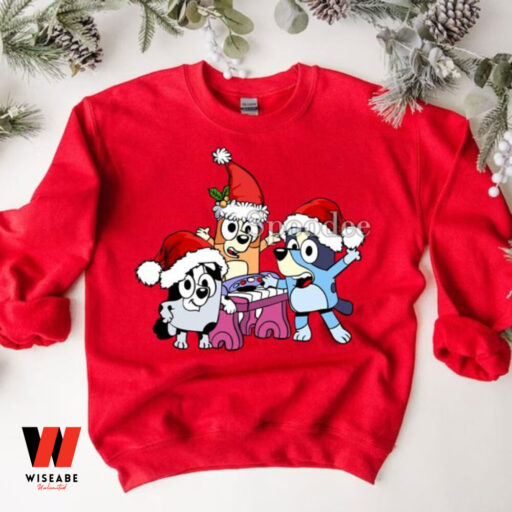 Bluey Family Christmas Sweatshirt, Family Christmas Matching