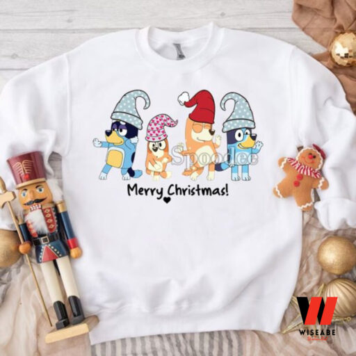 Bluey Merry Christmas Family Sweatshirt, Blueymas Sweatshirt