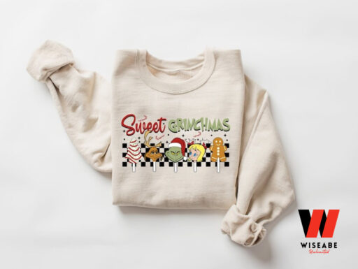 Candy Sweet Grinchmas Sweatshirt