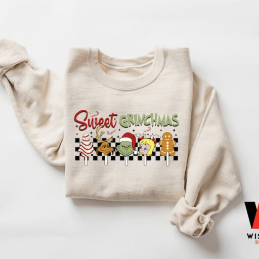Candy Sweet Grinchmas Sweatshirt
