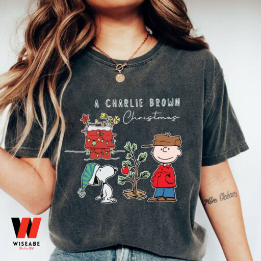 Charlie and the Snoopy Christmas Sweatshirt