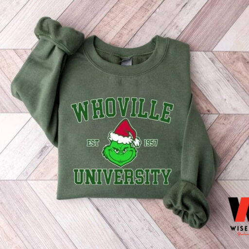 Christmas Whoville University Est 1957 Sweatshirt, Christmas Gift