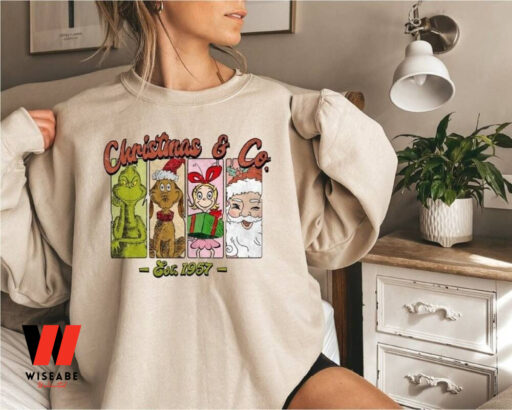 Christmas & Co Est 1957 Grinch And Friend Sweatshirt