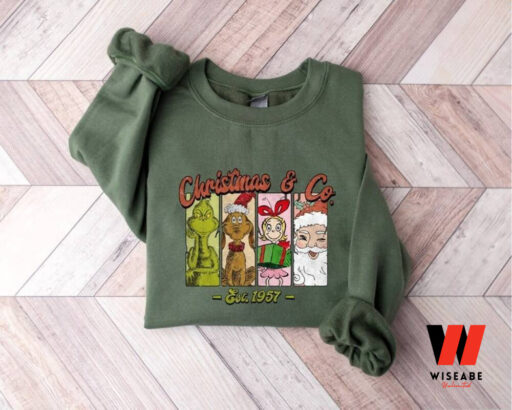 Christmas & Co Est 1957 Grinch And Friend Sweatshirt