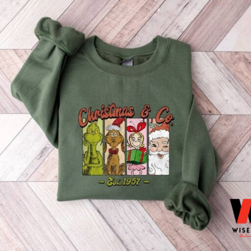 Christmas & Co Est 1957 Grinch And Friend Sweatshirt