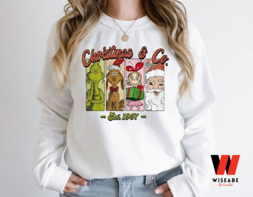 Christmas & Co Est 1957 Grinch And Friend Sweatshirt