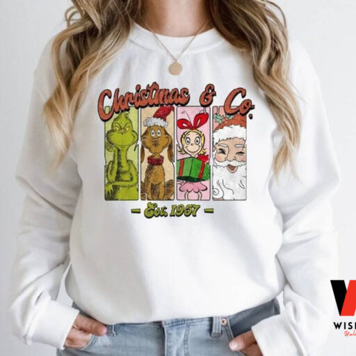 Christmas & Co Est 1957 Grinch And Friend Sweatshirt