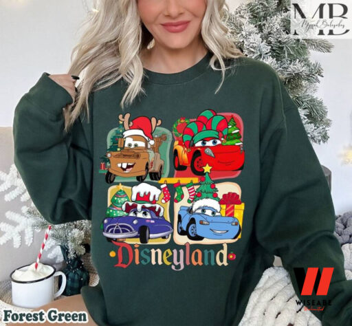 Disney Cars McQueen Christmas Sweatshirt