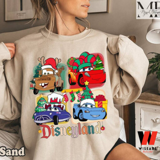 Disney Cars McQueen Christmas Sweatshirt