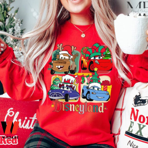 Disney Cars McQueen Christmas Sweatshirt