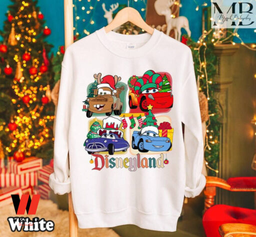 Disney Cars McQueen Christmas Sweatshirt