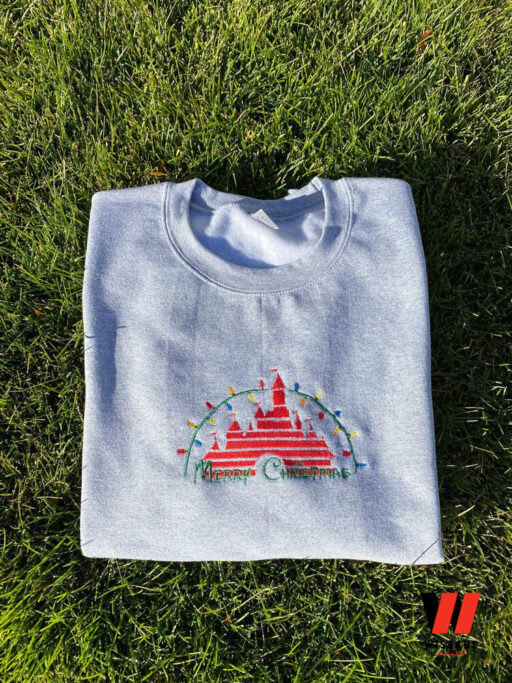 Disney Embroidered Sweatshirt, Merry Christmas Gift