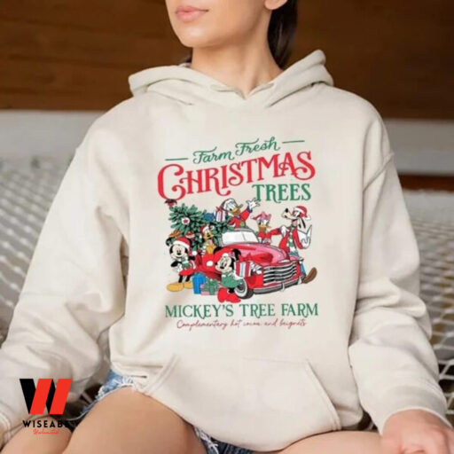 Disney Mickey's Tree Farm Sweatshirt, Christmas Shirt