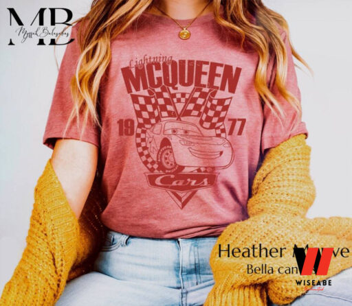 Disney Pixar Cars McQueen Retro 95 Shirt