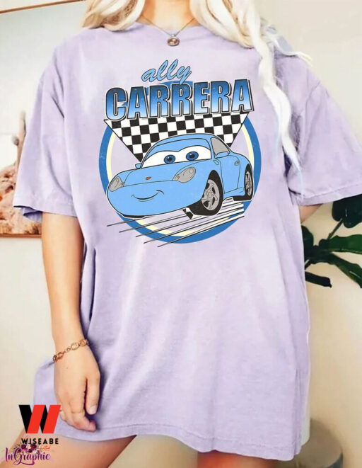 Disney Sally Carrera Shirt, Disney Pixar Cars Shirts