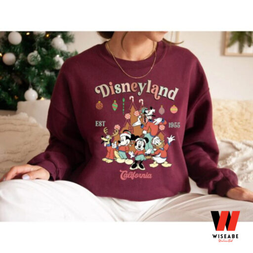 Disneyland Christmas Est 1995 California Sweatshirt, Disney Christmas