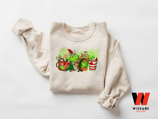 Family Grinch Christmas Coffee Sweatshirt, Grinch Coffee Sweatshirt