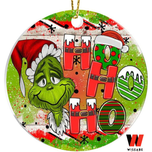 Grinch Christmas Ornament, Xmas Ornament 2023