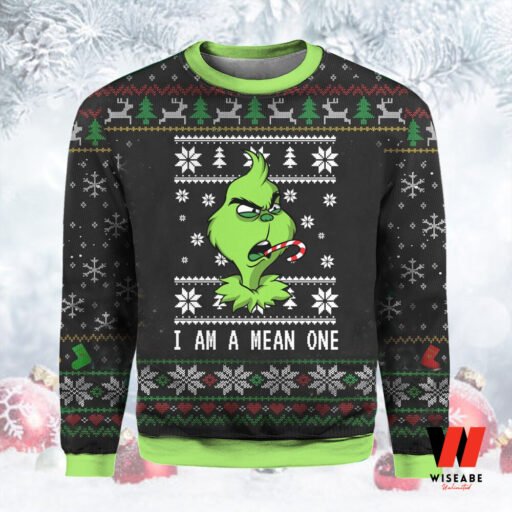 Grinch Face Ugly Sweater Christmas 2023