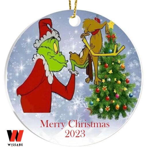 Grinch Tree Christmas Ornament, Gift For Christmas