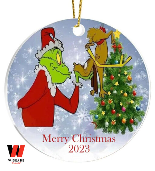 Grinch Tree Christmas Ornament, Gift For Christmas