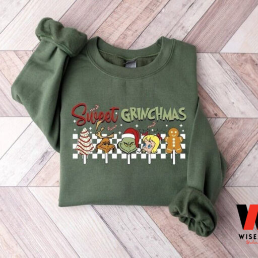 Grinch and Friend Christmas Sweatshirt, Funny Christmas