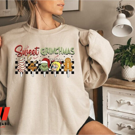 Grinch and Friend Christmas Sweatshirt, Funny Christmas