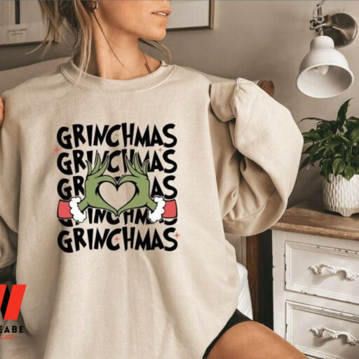 Grinchmas Sweatshirt,Matching Family Christmas Sweatshirt