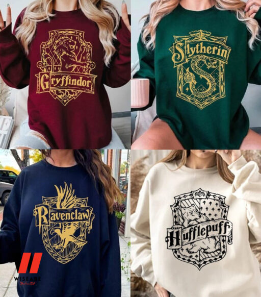 Hogwarts House Sweatshirt, Wizard House Sweatshirt