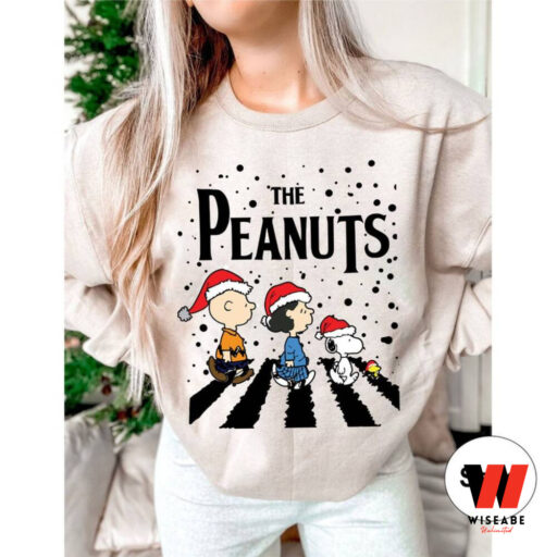 The Peanuts  Snoopy Sweatshirt, Snoopy Christmas Sweatshirt