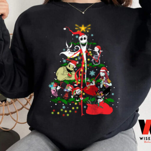 Jack And Sally Couple Christmas Party Sweatshirt, Christmas Gifts