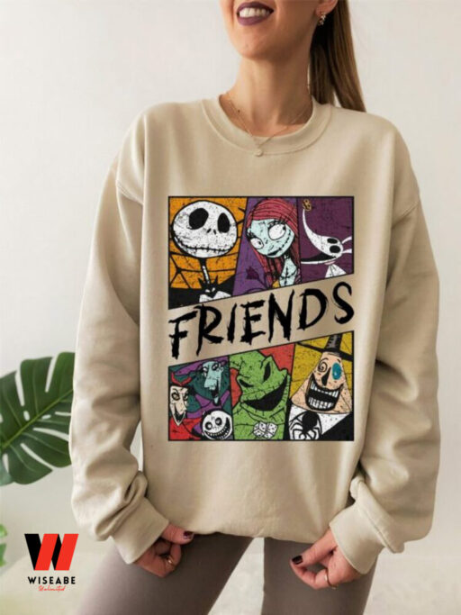 Jack And Sally Couple Friends Magic Kingdom Disneyland Sweatshirt