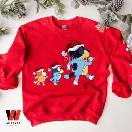 The Family Bluey Abbey Road Christmas Sweatshirt