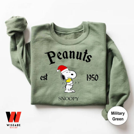 Snoopy Peanuts Est 1950 Christmas Sweatshirt