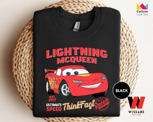 Lightning McQueen Race Sweatshirt, Disney Pixar Car Sweatshirt