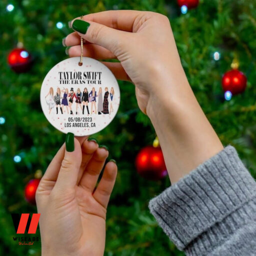 Personalized TS The Eras Tour Ornament Custom Swiftie Fan Gift