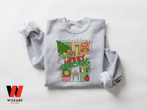 Merry Grinchmas Shirt, Grinch Christmas Sweatshirt
