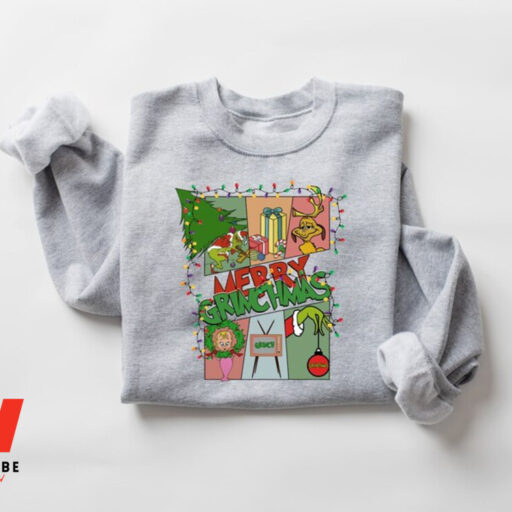 Merry Grinchmas Shirt, Grinch Christmas Sweatshirt
