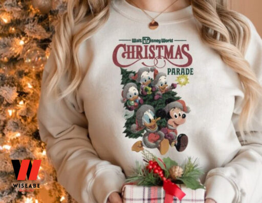 Mickey And Friends Walt Disney World Christmas Sweatshirt, Christmas Gift