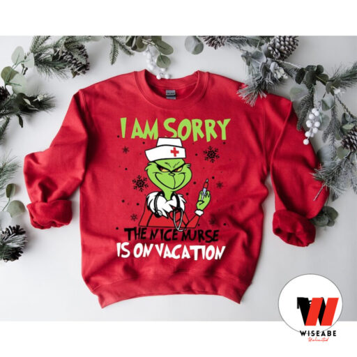 Nusre Grinch Christmas Sweatshirt, Christmas Sweatshirt