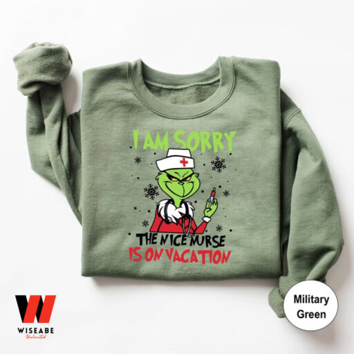 Nusre Grinch Christmas Sweatshirt, Christmas Sweatshirt