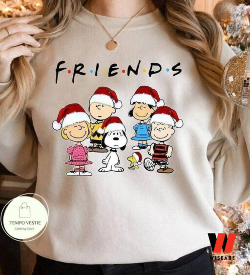 Peanuts Snoopy Friends Christmas Sweatshirt